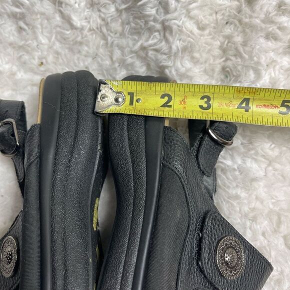 Dr. Comfort Lana Arch Support leather Black Adjustable Strap Sandals SZ9 - Picture 8 of 11